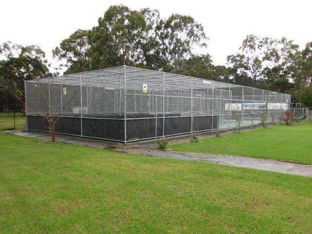 Cricket net construction - Chainwire Fencing Newcastle