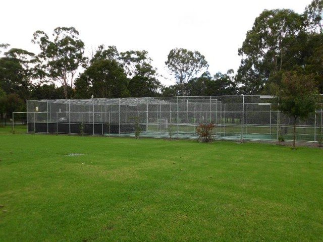 Cricket net construction - Chainwire Fencing Newcastle