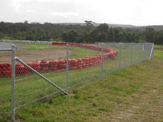 Go-Kart Track Fencing - Chainwire Fencing Newcastle