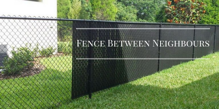 Fence Between Neighbours - Chainwire Fencing Newcastle