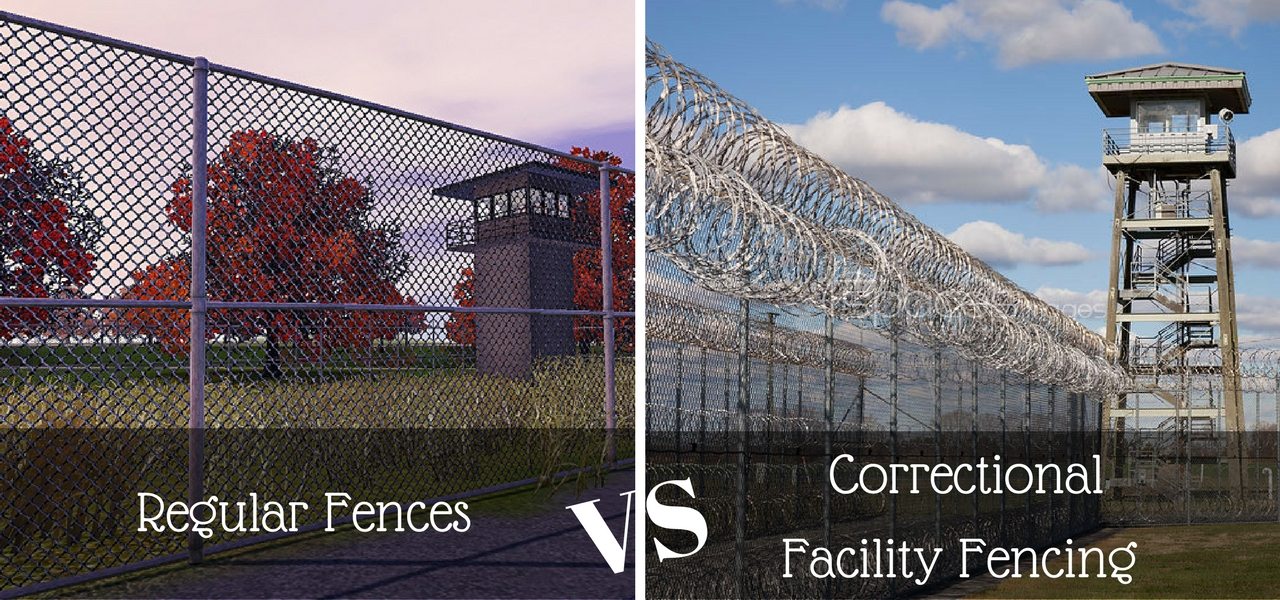 Regular Fences vs. Correctional Facility Fencing - Chainwire Fencing Newcastle