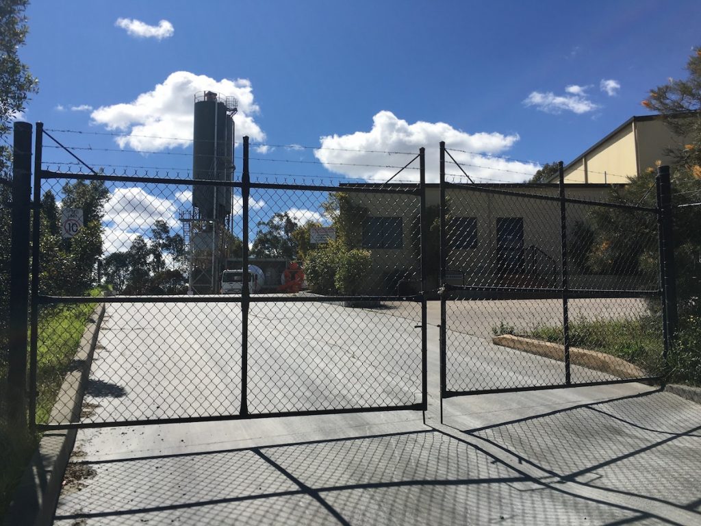 lismore black Chainwire Fencing Newcastle