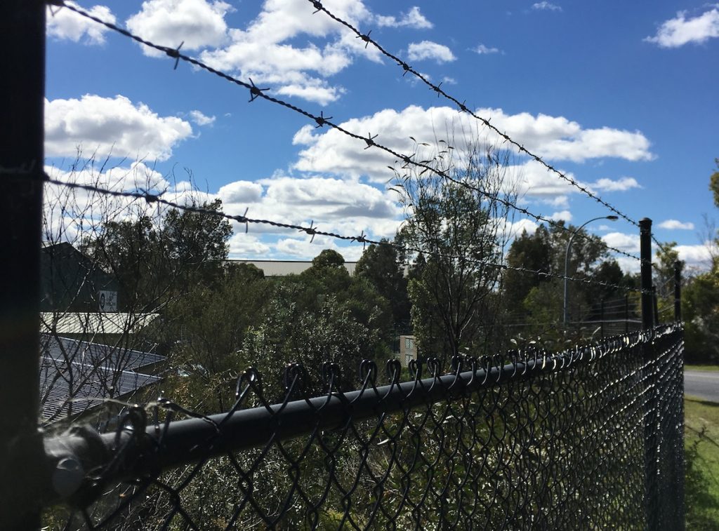 tuggerah barbed Chainwire Fencing Newcastle