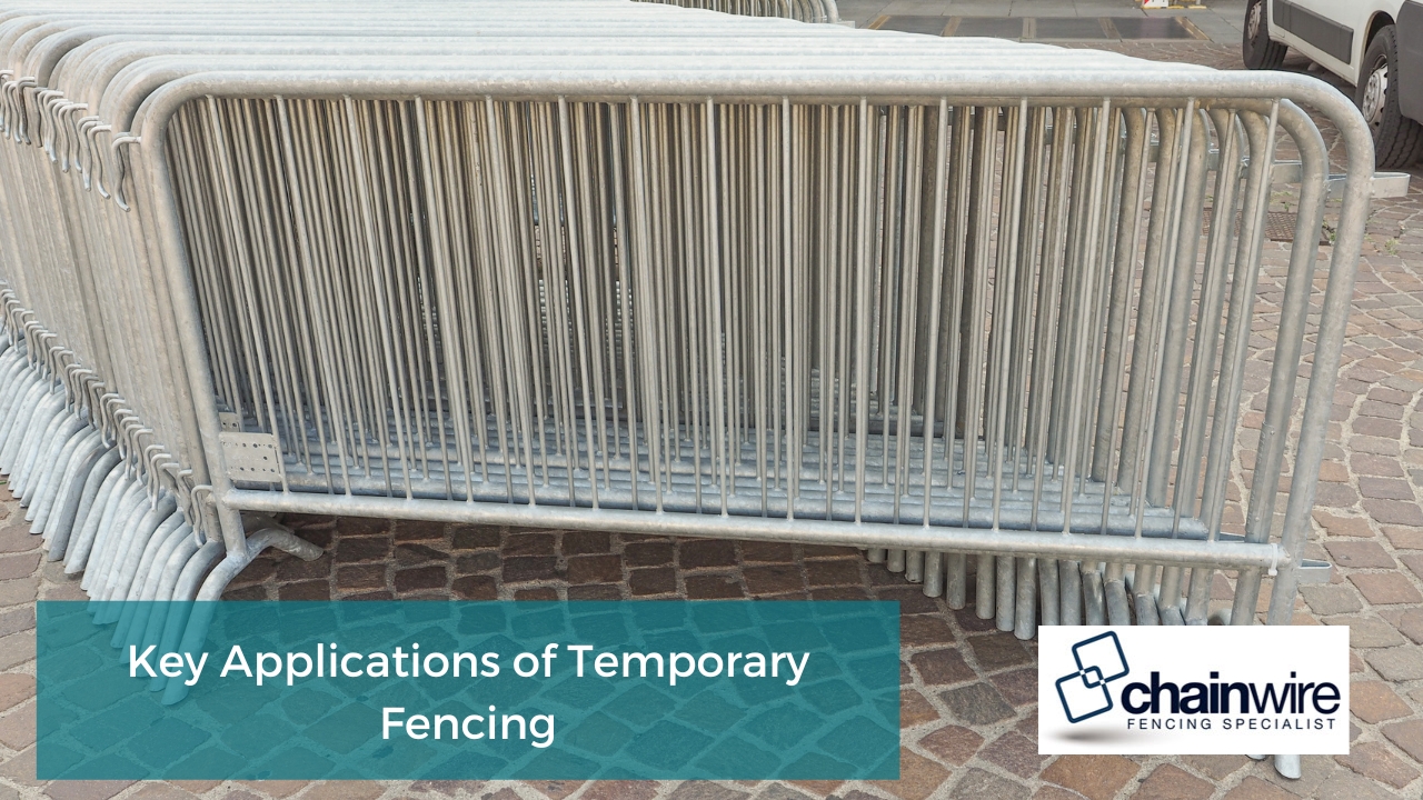 Key Applications of Temporary Fencing