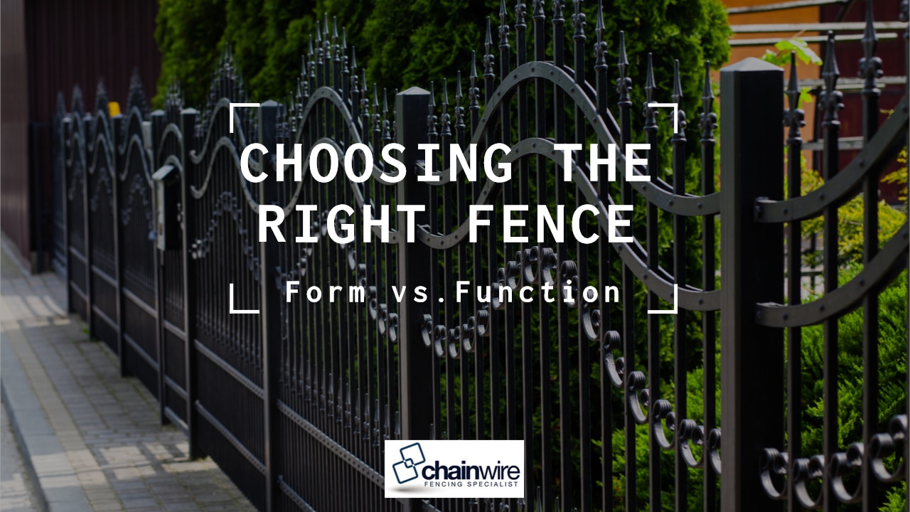 Choosing the Right Fence: Form vs. Function