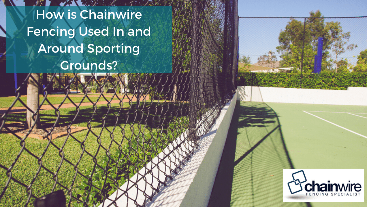 How is Chainwire Fencing Used In and Around Sports Grounds?