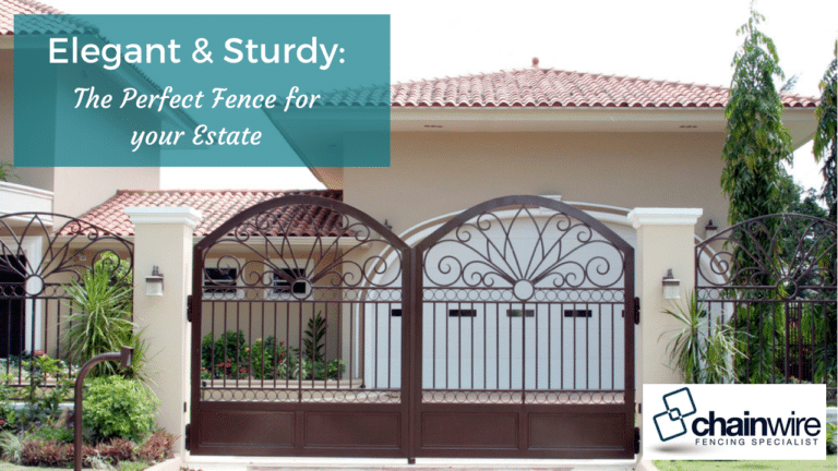 Elegant and Sturdy - Chainwire Fencing Newcastle