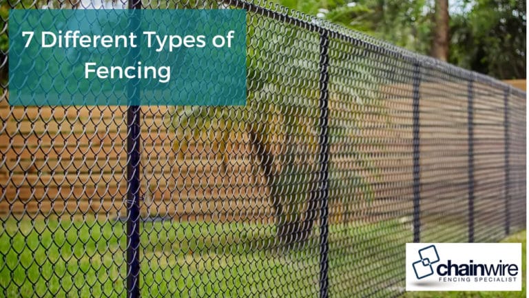 7 different types of fencing