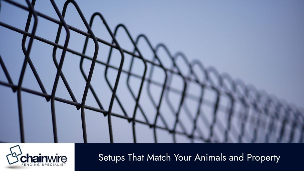 Chainwire Fencing for Animal Containment - chainwire fencing