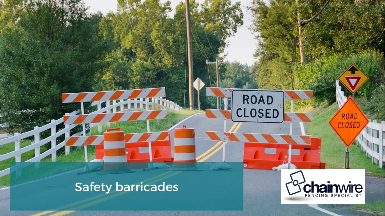 Safety barricades