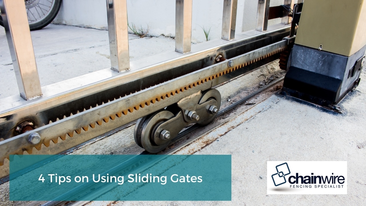 4 Tips on Using Sliding Gates