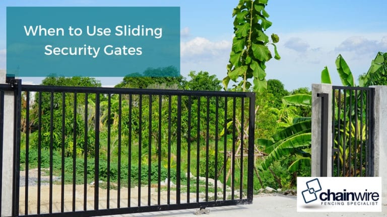 When to Use Sliding Security Gates