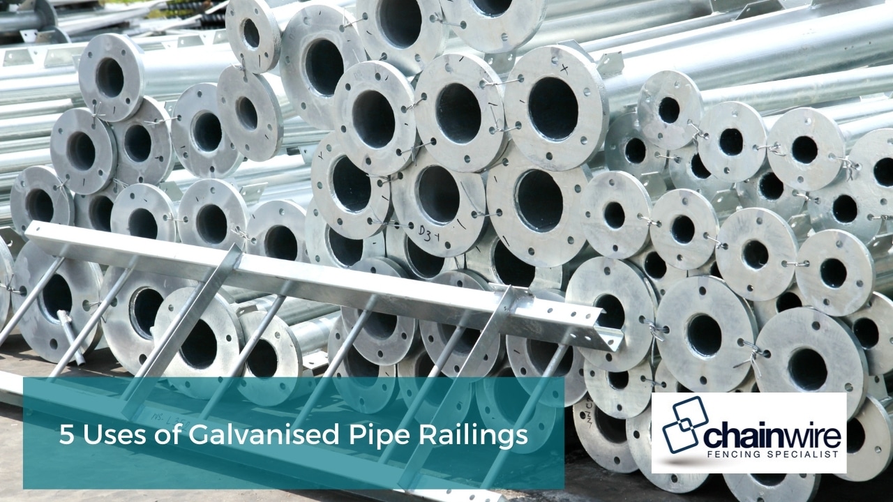 5 Uses of Galvanised Pipe Railings