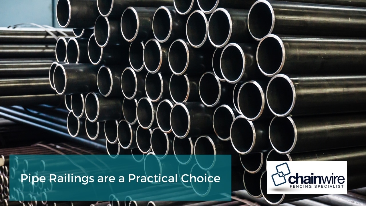 Pipe Railings are a Practical Choice