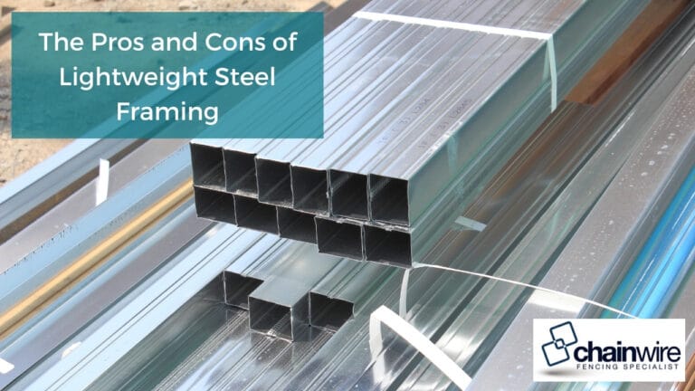 The Pros and Cons of Lightweight Steel Framing.
