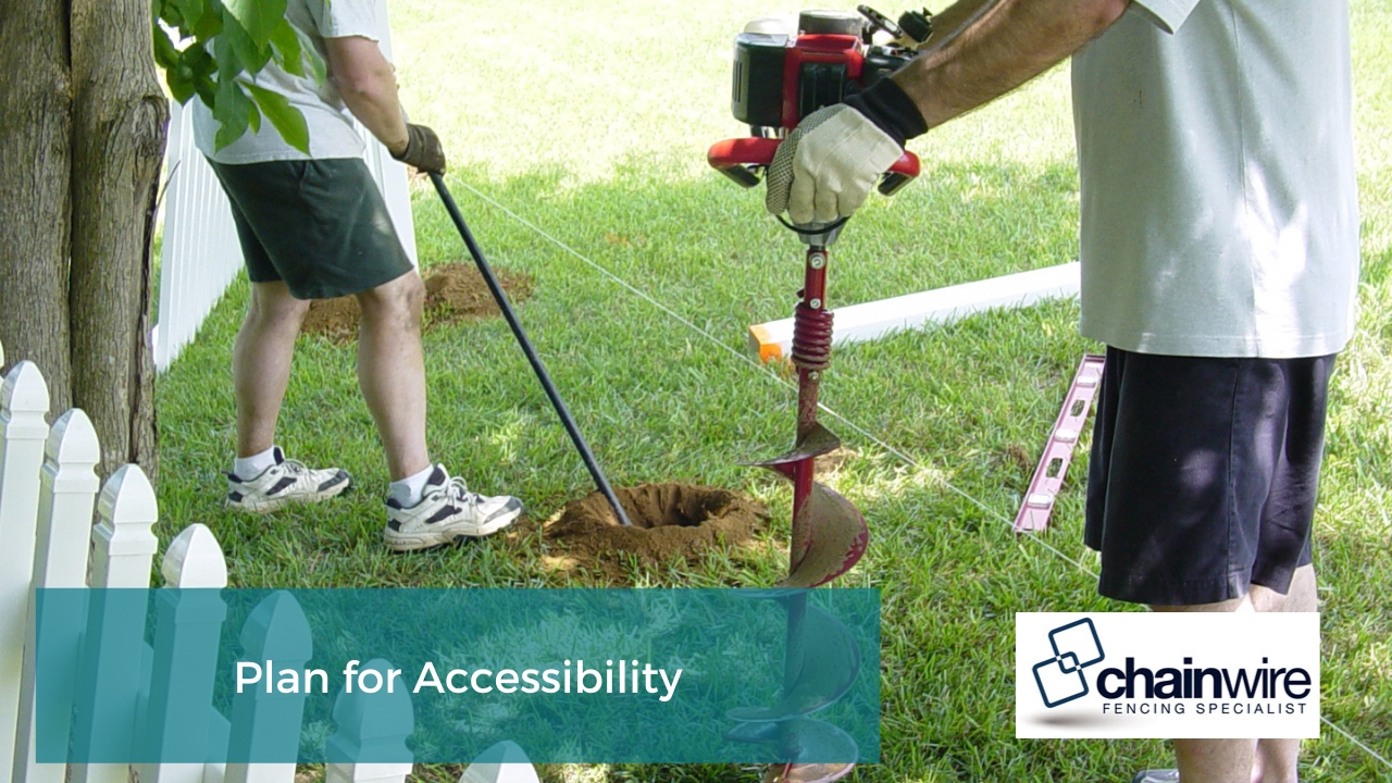 Plan for Accessibility