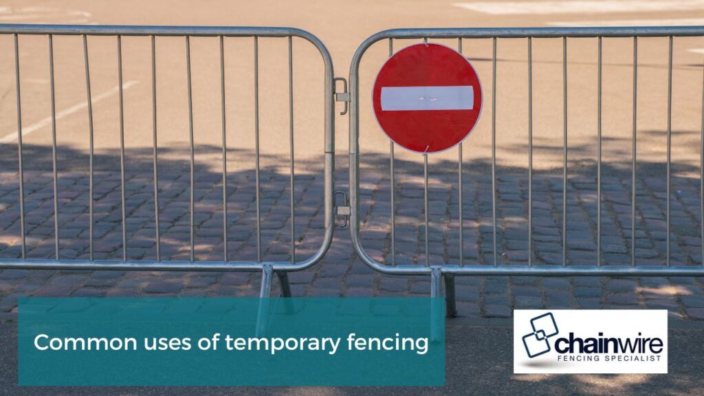 Common uses of temporary fencing Newcastle