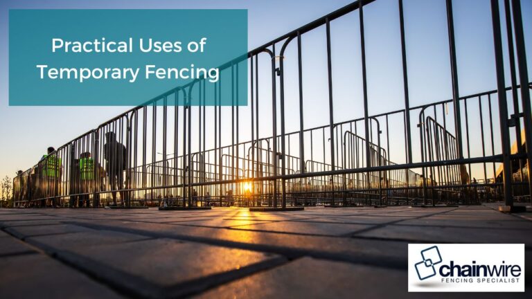 Practical Uses of Temporary Fencing Newcastle