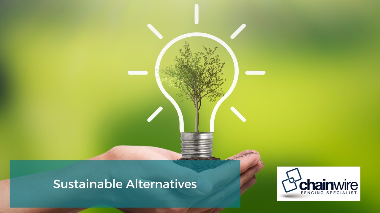 Sustainable alternatives for chainwire fencing