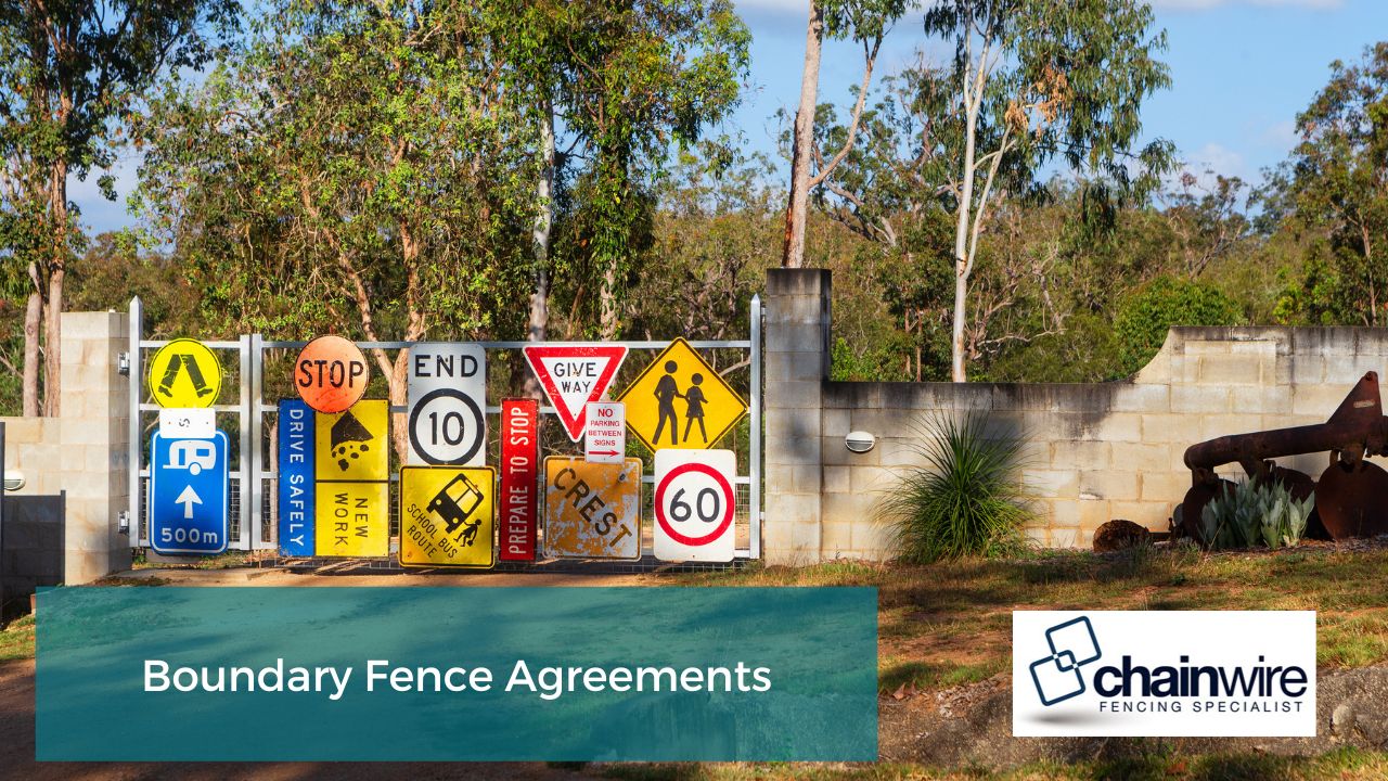 Boundary Fence Agreements