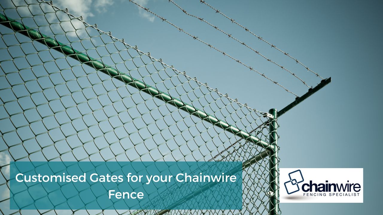 Customised Gates for your Chainwire Fence