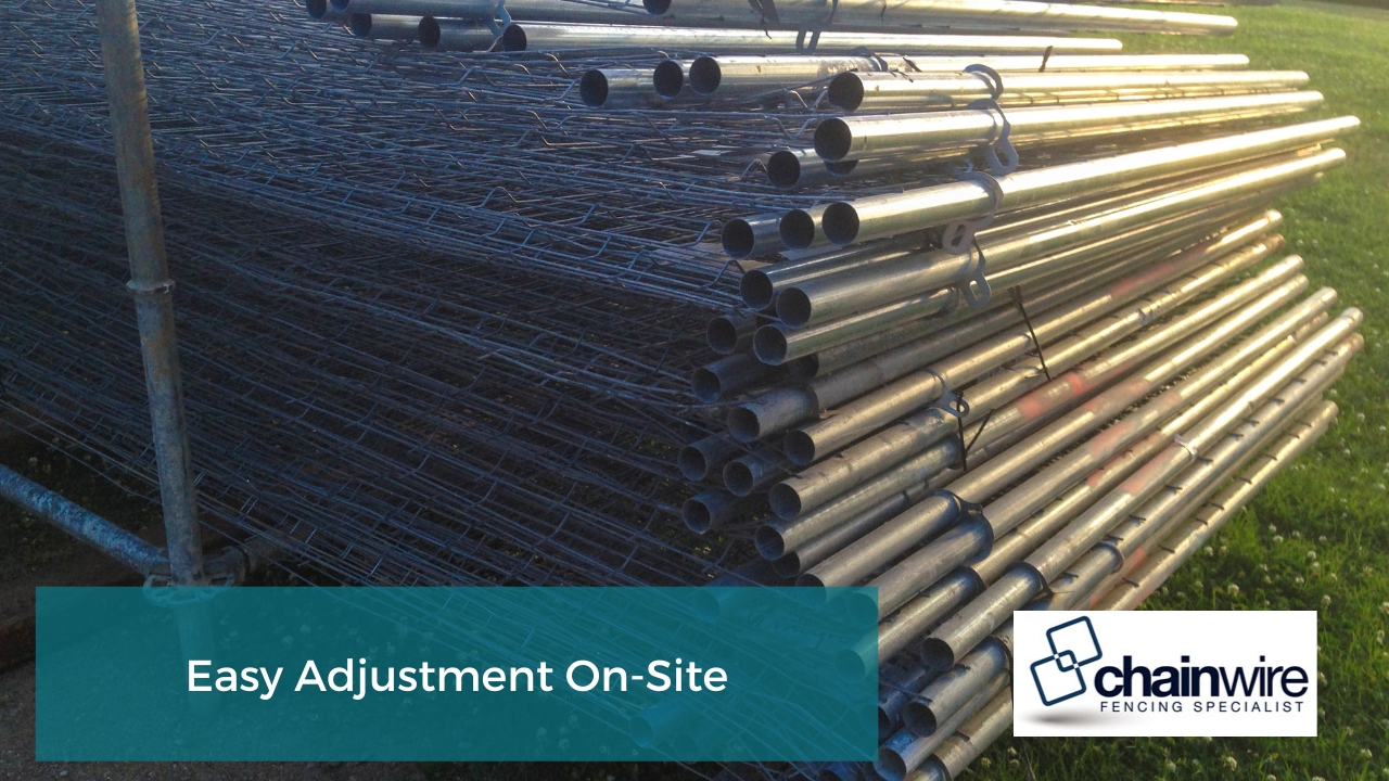 Easy Adjustment On-Site