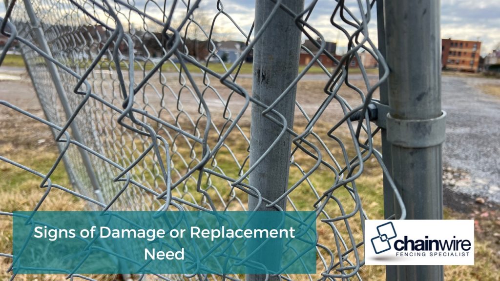 Signs of Damage or Replacement Need