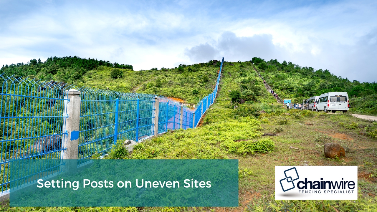 Setting Posts on Uneven Sites